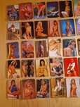 Lote de 50 calendários de bolso eróticos — anos 80 e 90