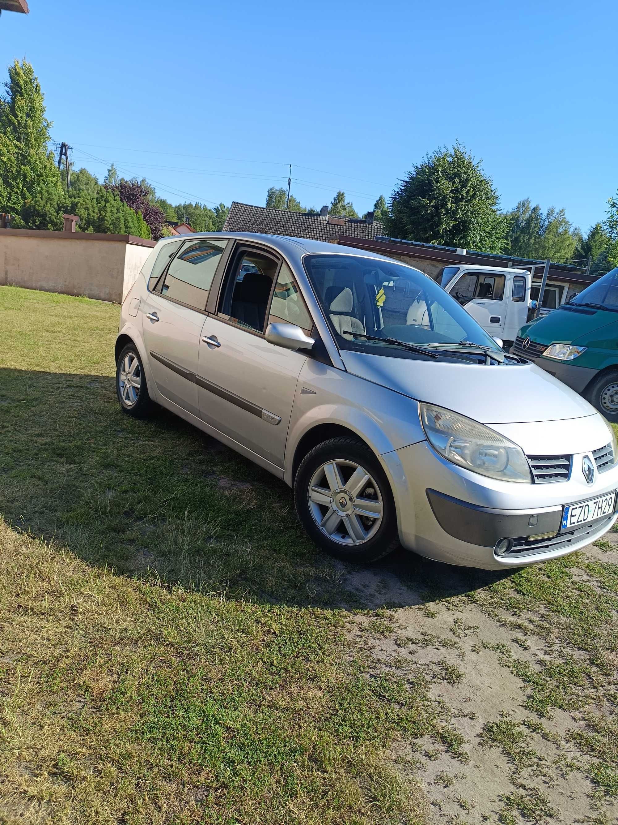 Renault Scenic 2, 2006r., 1.9 cdti, 6 manual.