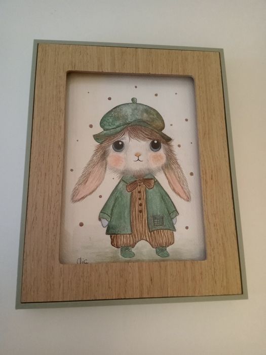 Obrazek dla dzieci - akwarela