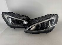 MERCEDES C-KLASA W205 FULL LED  права/ліва фара перід