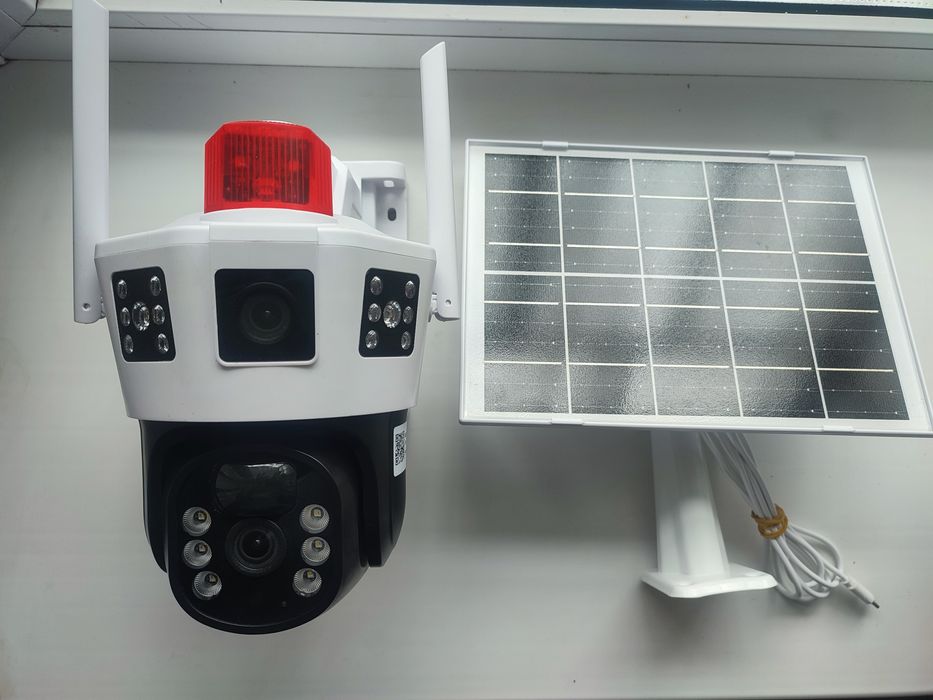 Продам камеру відеоспостереження з сонячною панелью
