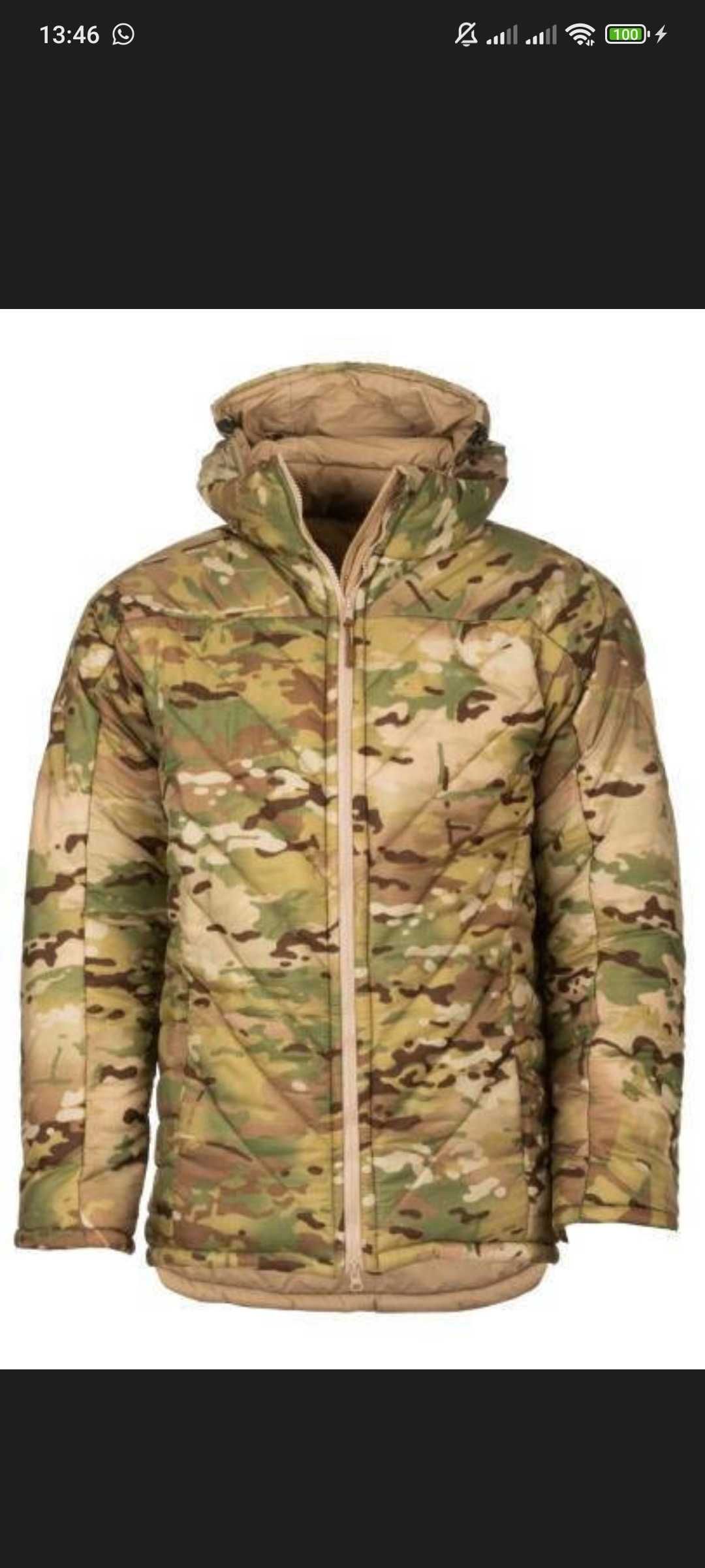 Куртка зимова тактична Snugpak SJ12 multicam L