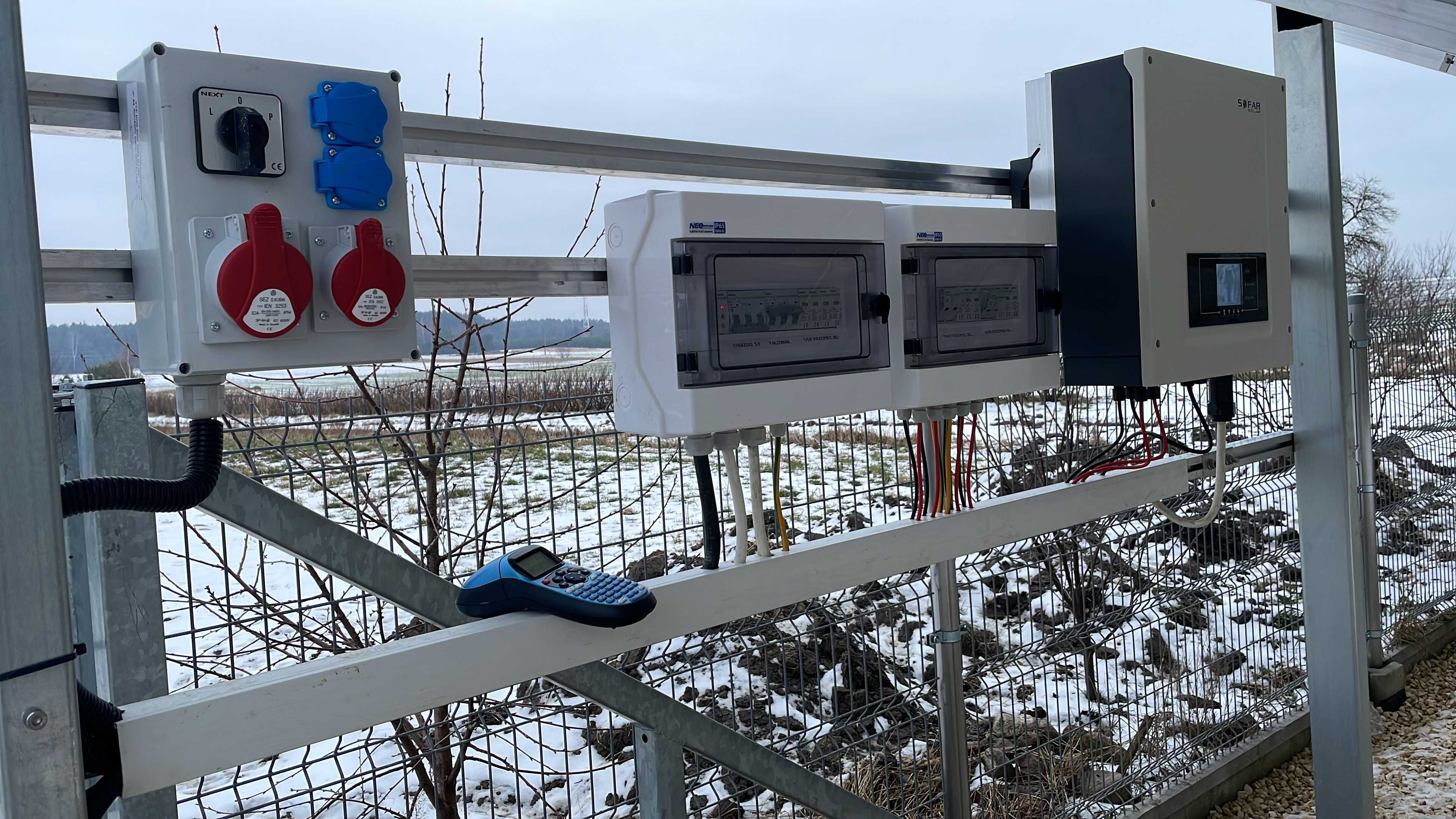 Fotowoltaika 10kWp + Magazyn energii 15kWh wraz z montażem na gruncie