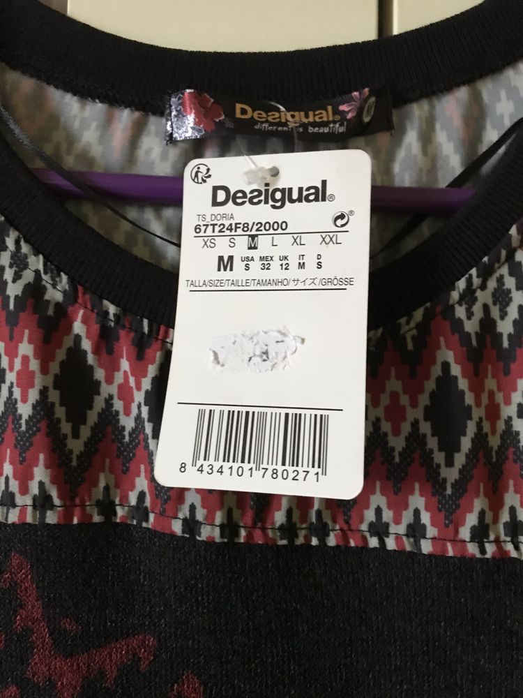 Bluzka Desigual we wzory