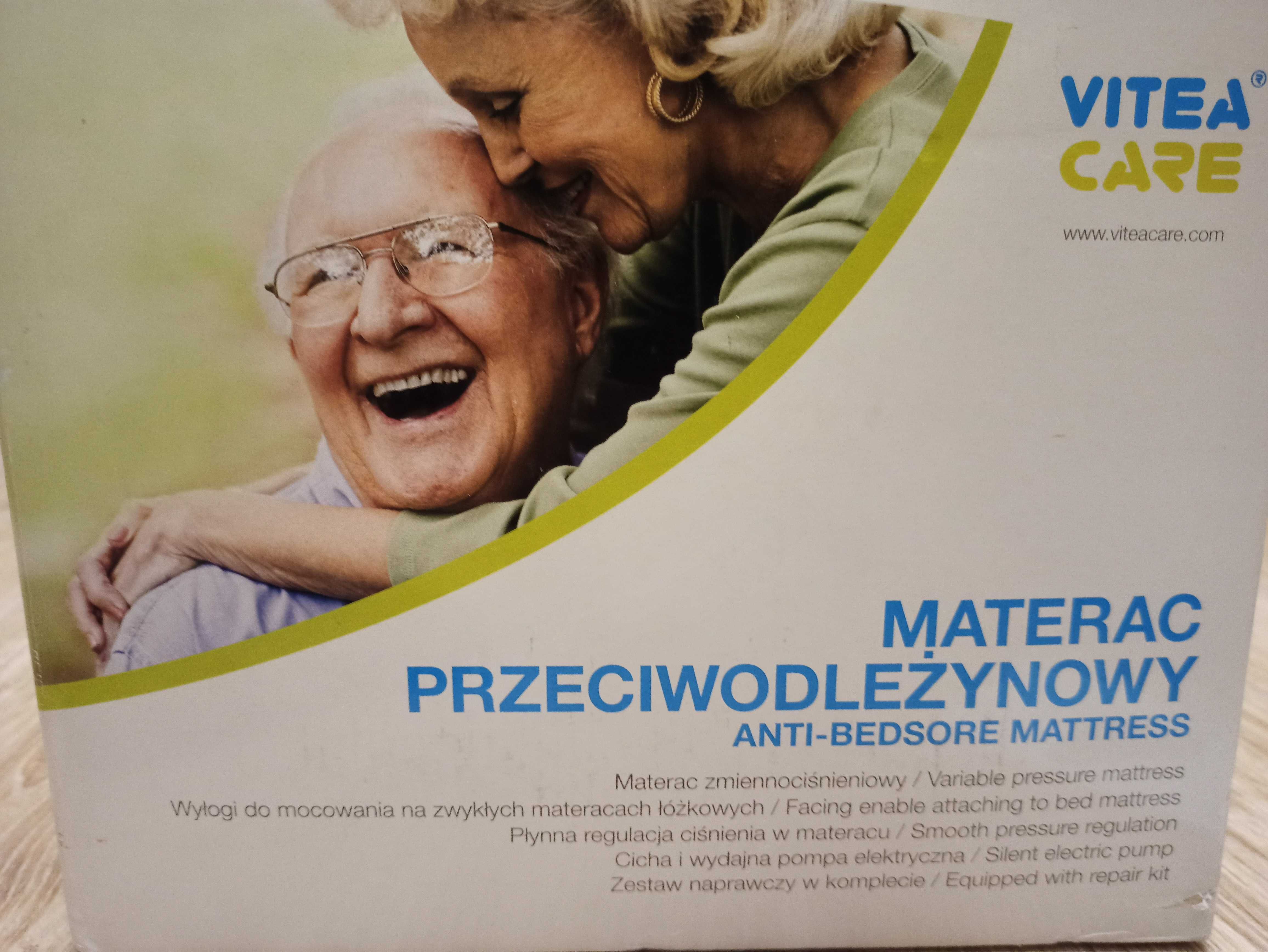 Materac przeciwodleżynowy z pompą Vitea Care