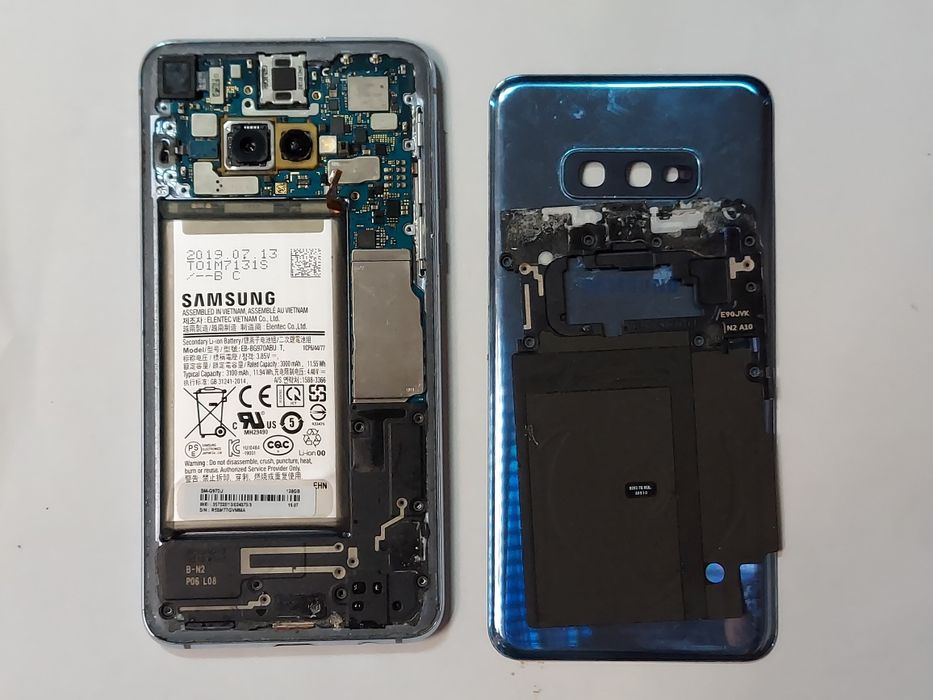 Samsung S10e, S9, S9 Plus Разборка