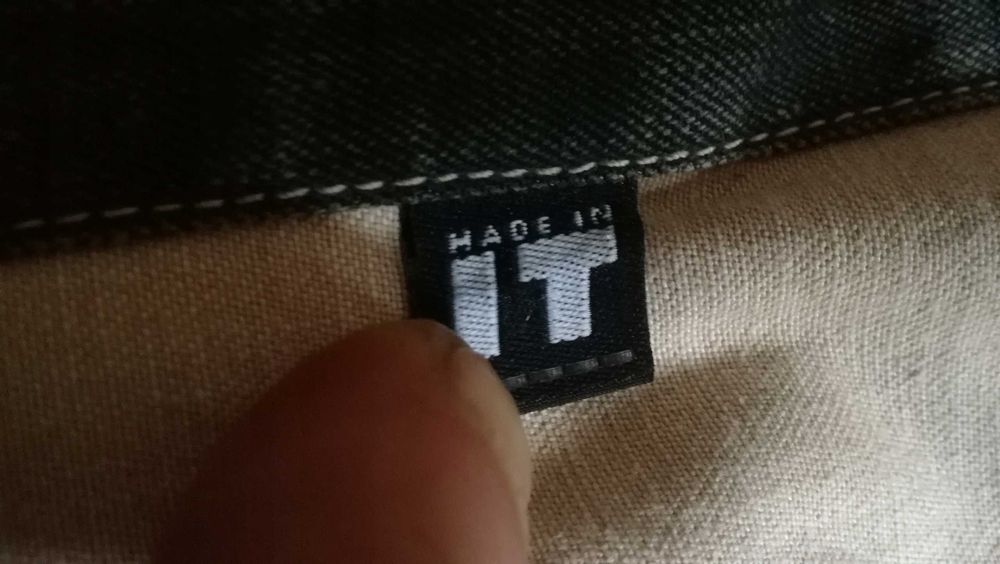 Męska kurtka jeansowa katana VERSACE r.L oryginał stan bardzo dobry