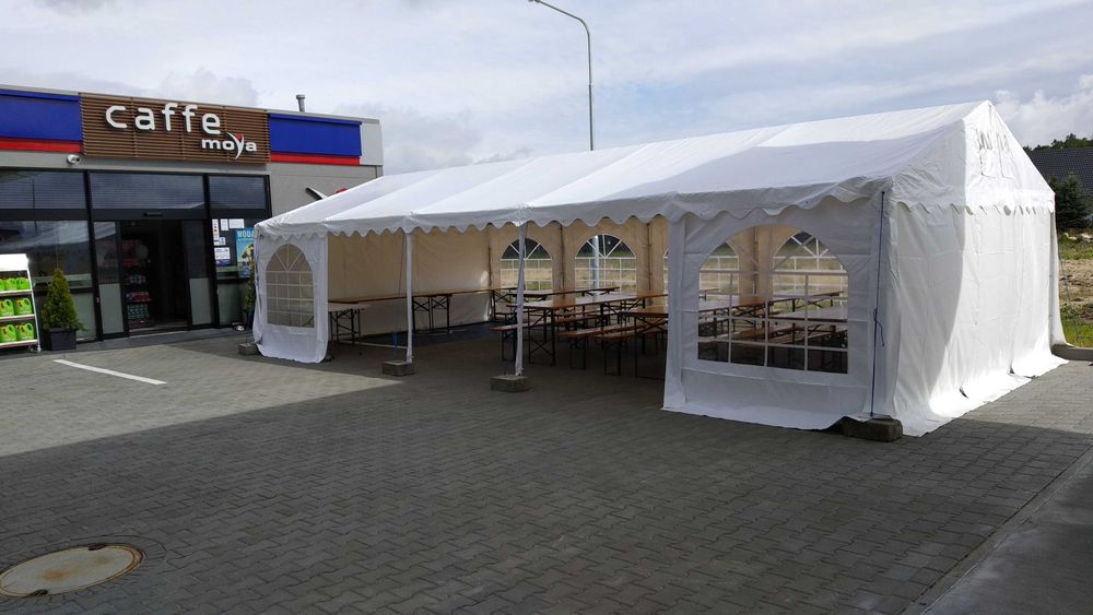 Wynajem namotów imprezowych / eventowych, cateringowych, stoły krzesła