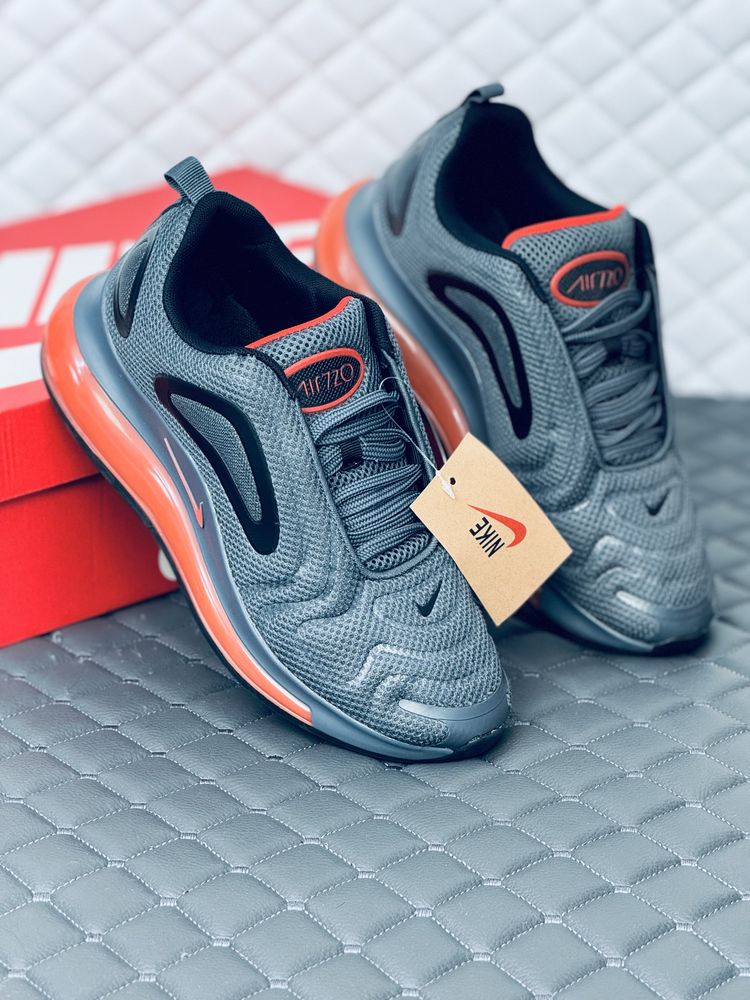 Кроссовки мужские Nike Air Max 720 grey кросовки Найк Аир Макс 720 сер