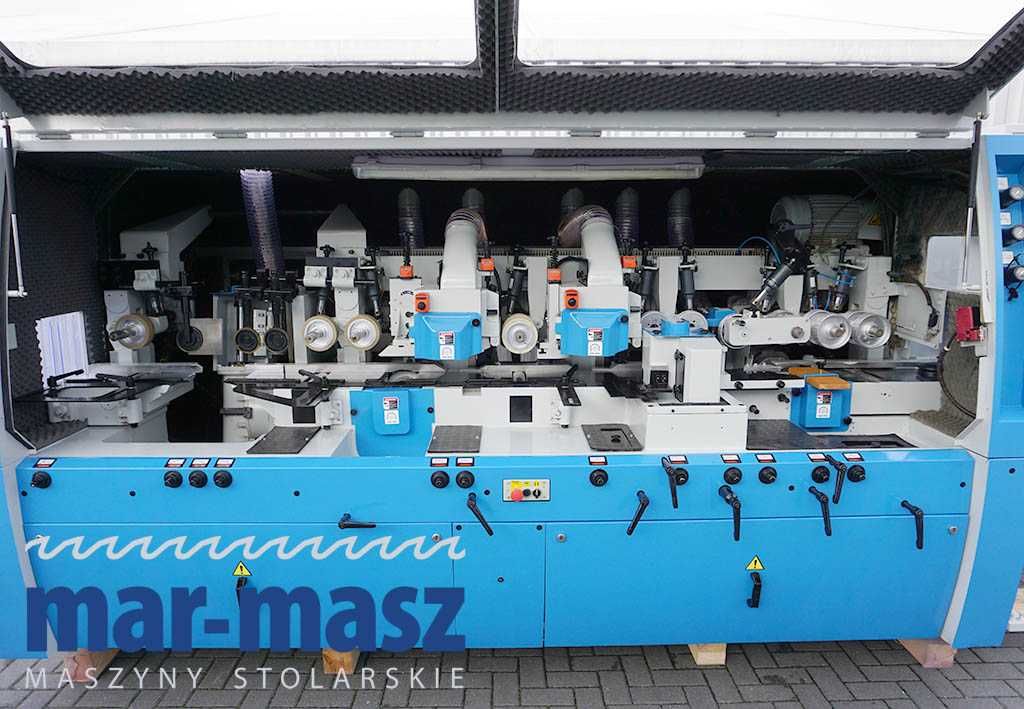 Strugarka czterostronna LEADERMAC Compact LMC 723 do mokrego drewna