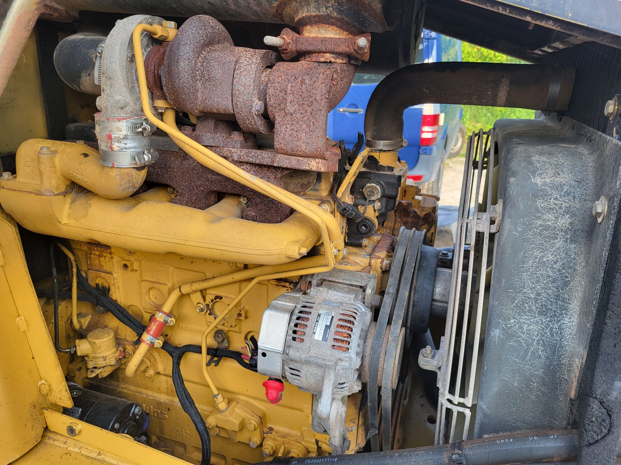 Koparko ładowarka Cat Caterpillar 432D joystick nie 428 C jcb case