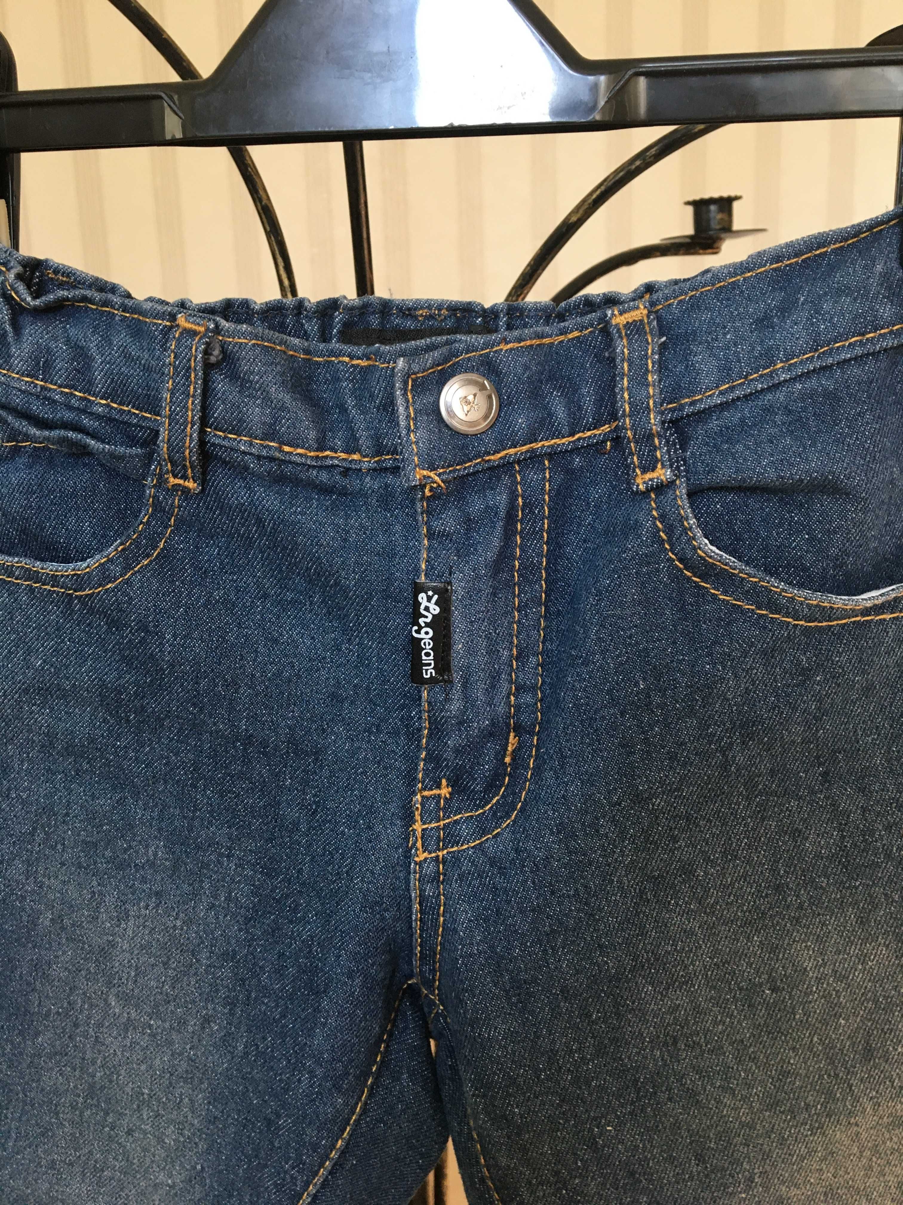 Новые фирменные  джинсовые штанишки LR Geans 4 T