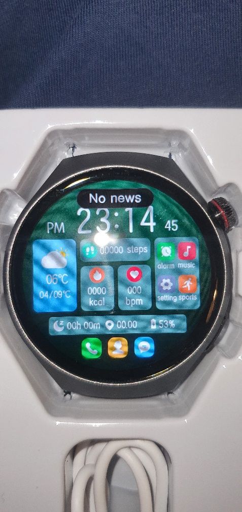 Smartwatch męski model 2023 NFC