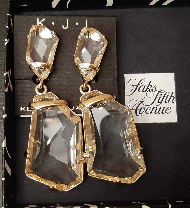 Шикарные клипсы от Kenneth Jay Lane, лимитированная коллекция