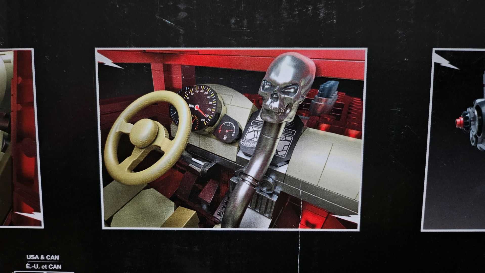 Mega Hot Wheels Bone Shaker, inclui veículo Die-Cast, 904 peças