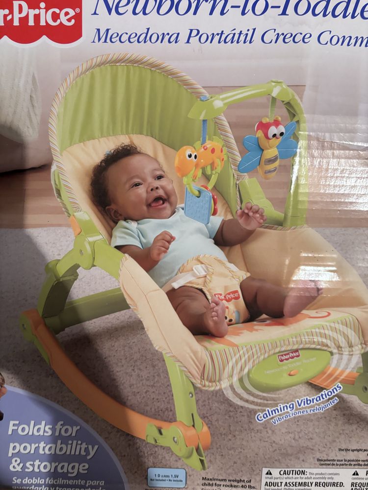 Leżaczek Fisher Price
