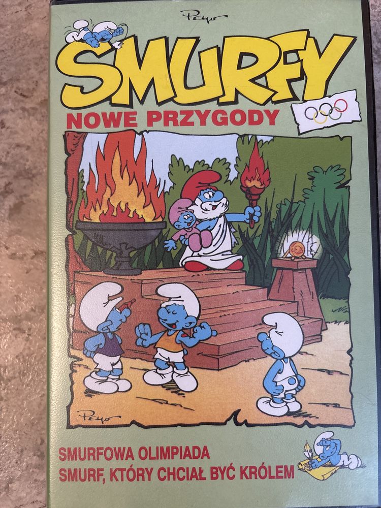 Kaseta VHS Smurfy Nowe Przygody