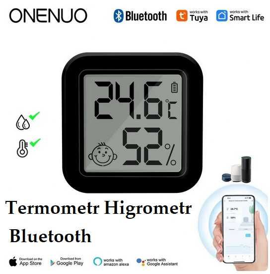 Termometr Higrometr Czujnik Bluetooth Smart TUYA Alexa