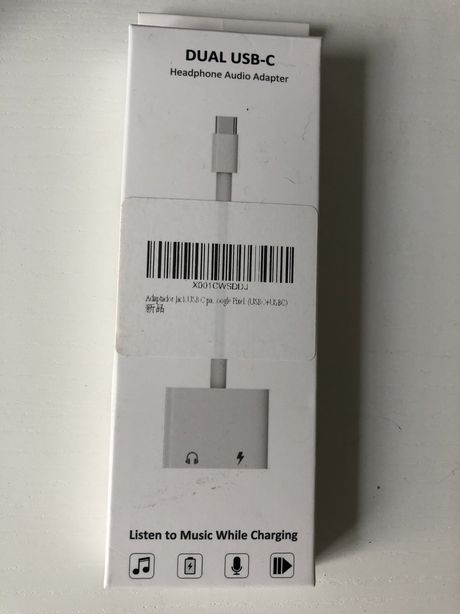 Adaptador duplo USB-C