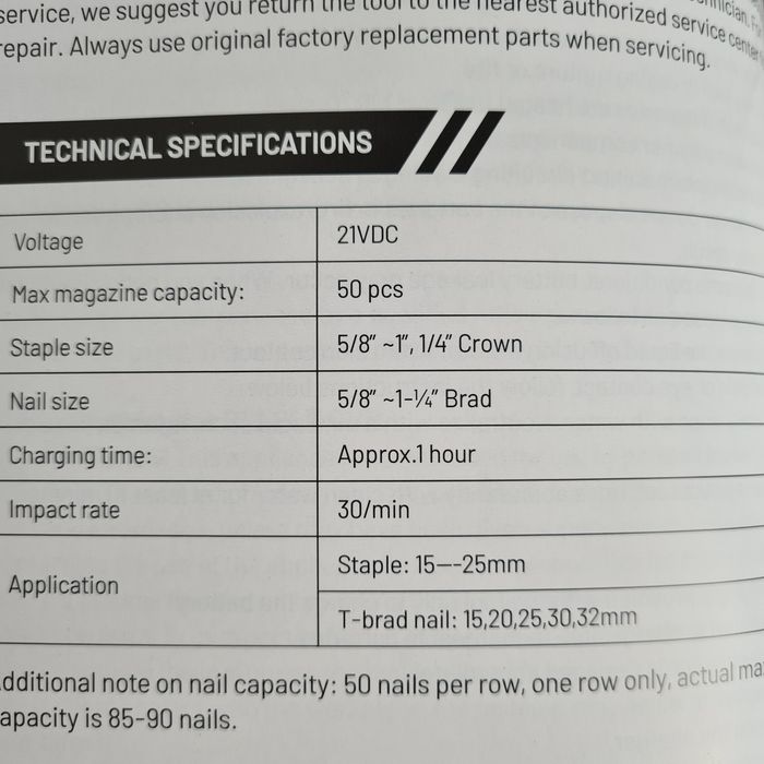 Цвяхозабивач і 2 акуми степлер 2 в 1 Seesii