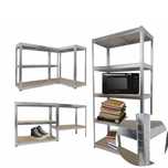 STABILNY Regał Magazynowy Garażowy 180x90x40 875KG Metal Warsztat