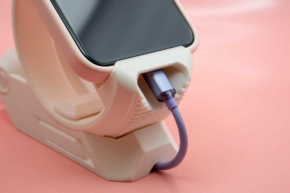 Suporte / Dock para Telemóvel com Engrenagem