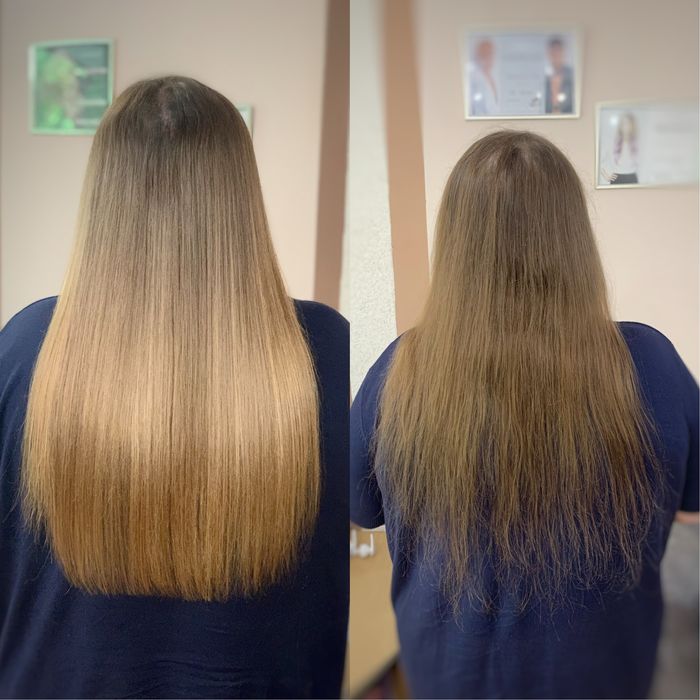 Капсульне нарощення волосся, наращивание волос