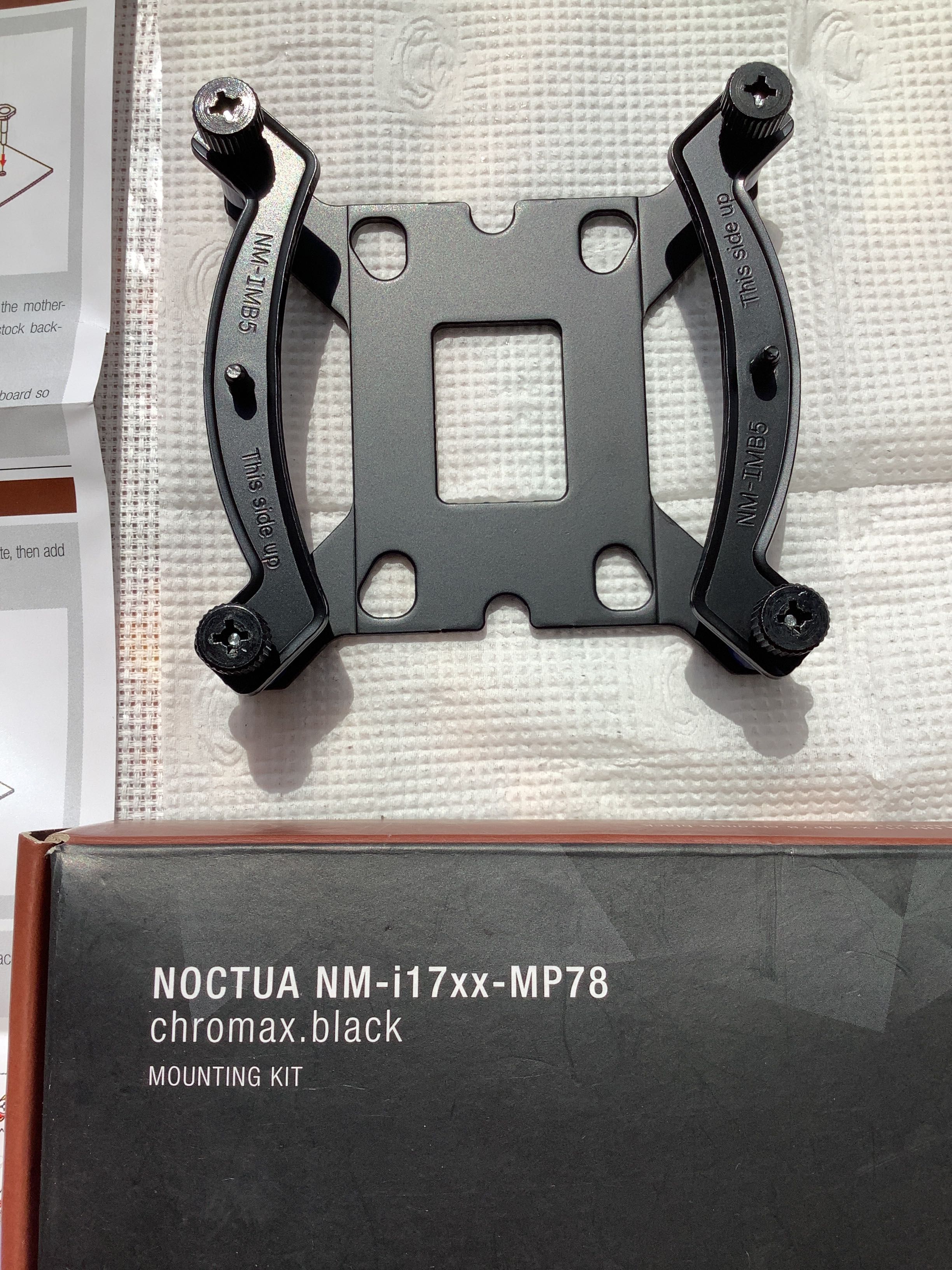Крепление Noctua NM-i17xx-MP78 chromax.black для кулера Intel LGA 1700