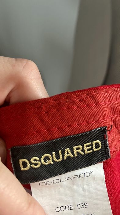 Czapka z daszkiem DSQUARED