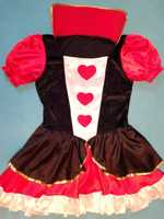 Платье Карточная Королева. Алиса. Красная Шапочка 42-46 размер(S-M)