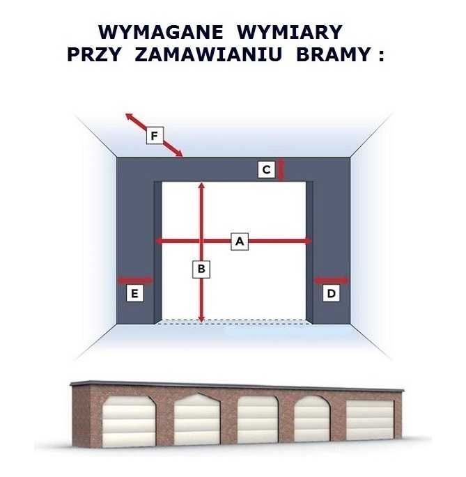 Brama garażowa segmentowa brąz biała antracyt Jakość Gwarancja Serwis