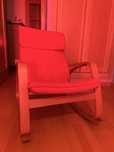 Cadeira baloiço Ikea