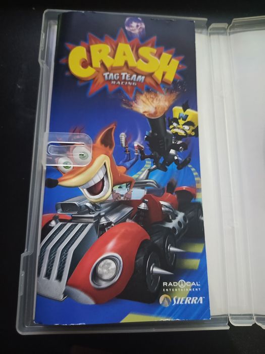 Gra na PSP crash tag team racing