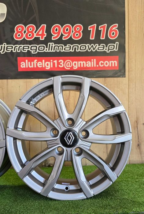 NOWE ALUFELGI RENAULT 16x5x114,3 - Express,Kadjar,Kangoo,Talisman,ZOE