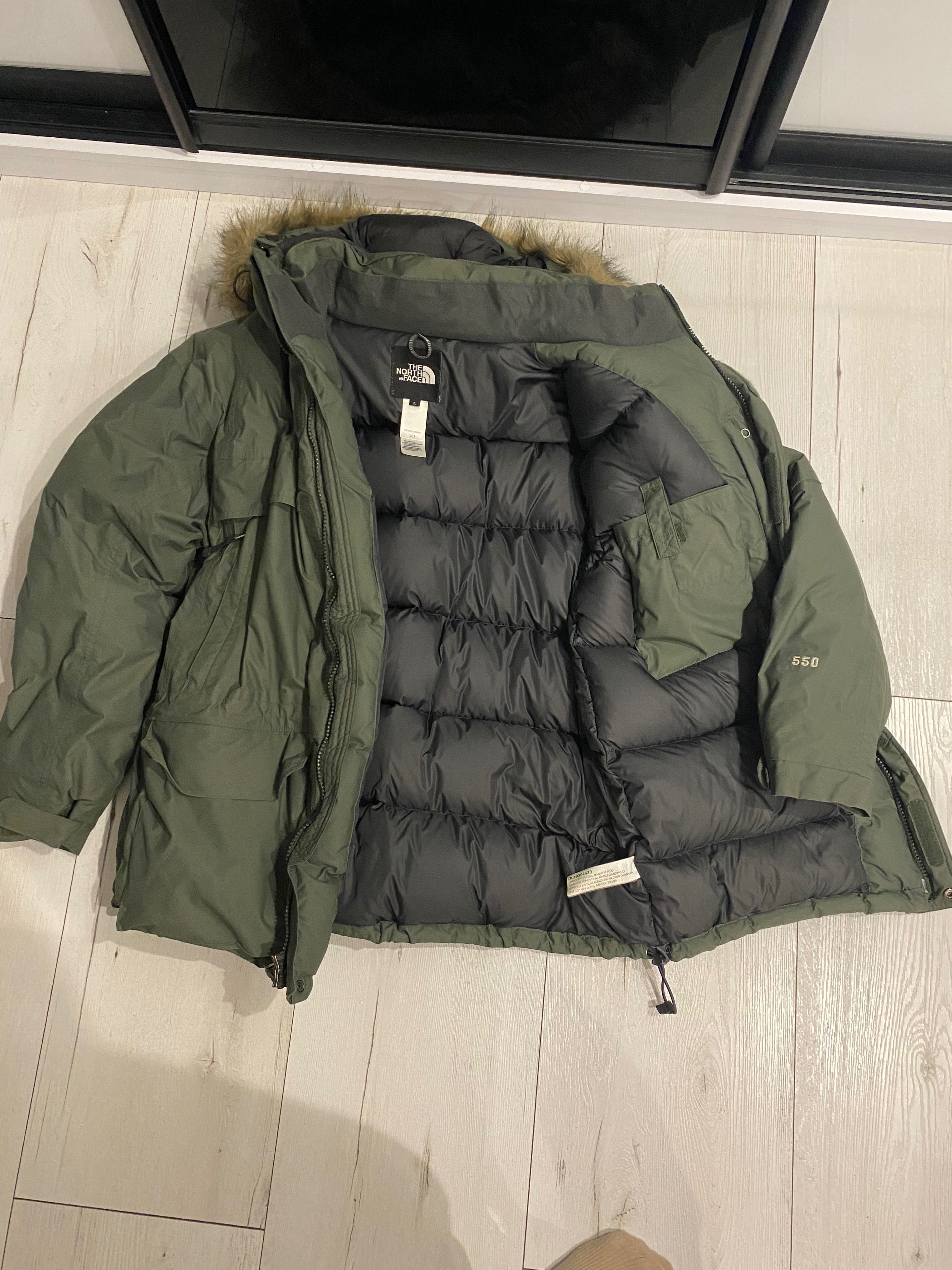 Kurtka zimowa North face 550