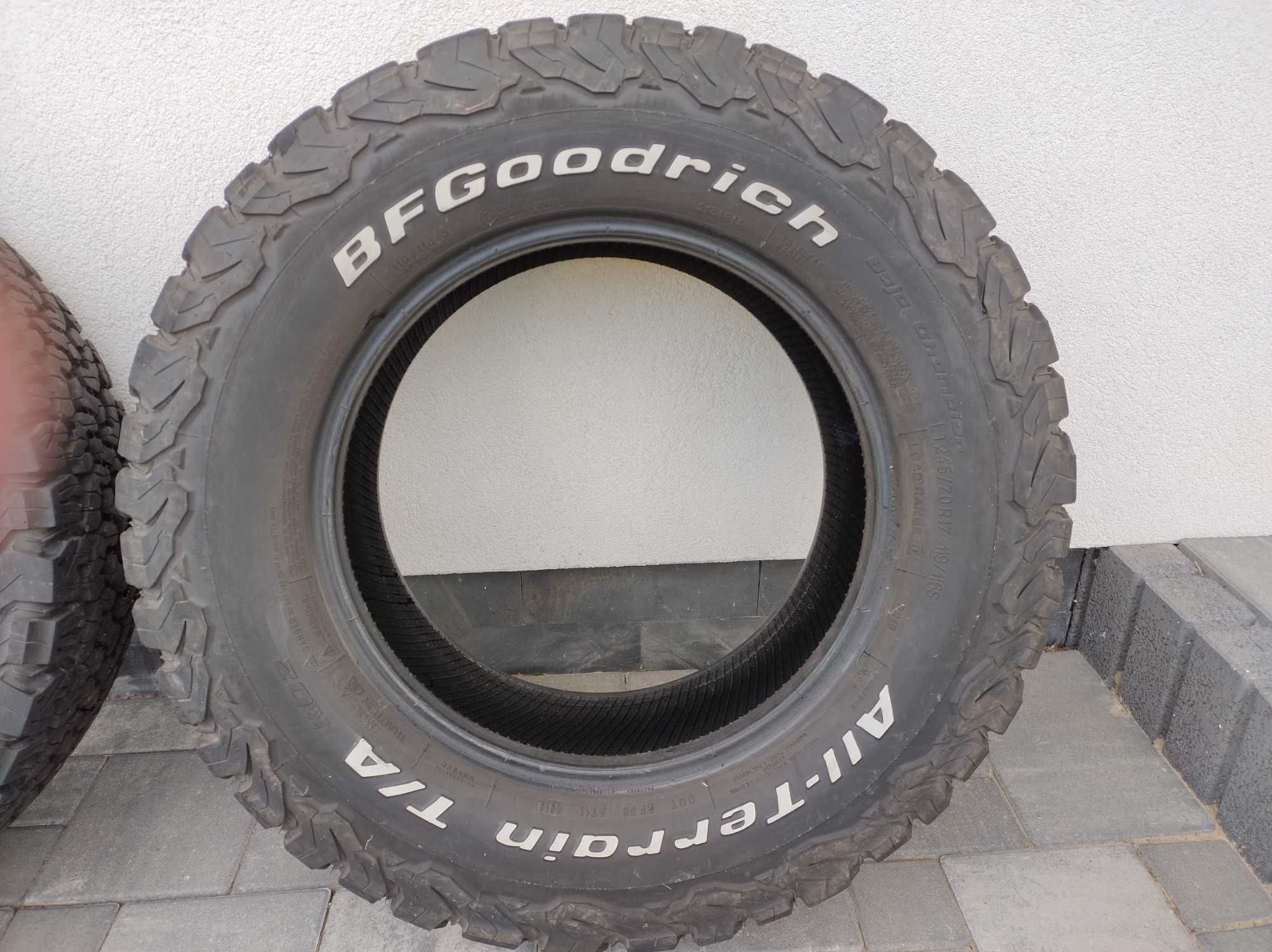 Opony bfgoodrich 245/70 R17 119/116s TA KO2