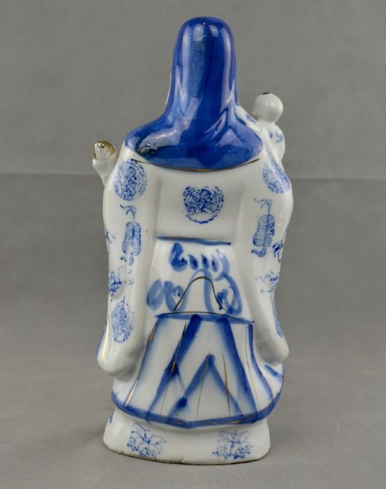 Figura de Imortal “Fu Xing”, Porcelana da China, Deus da Felicidade