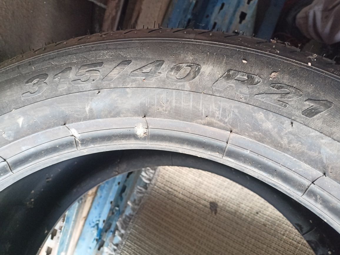 Opony 315/40 R21 Pirelli P zero 100%