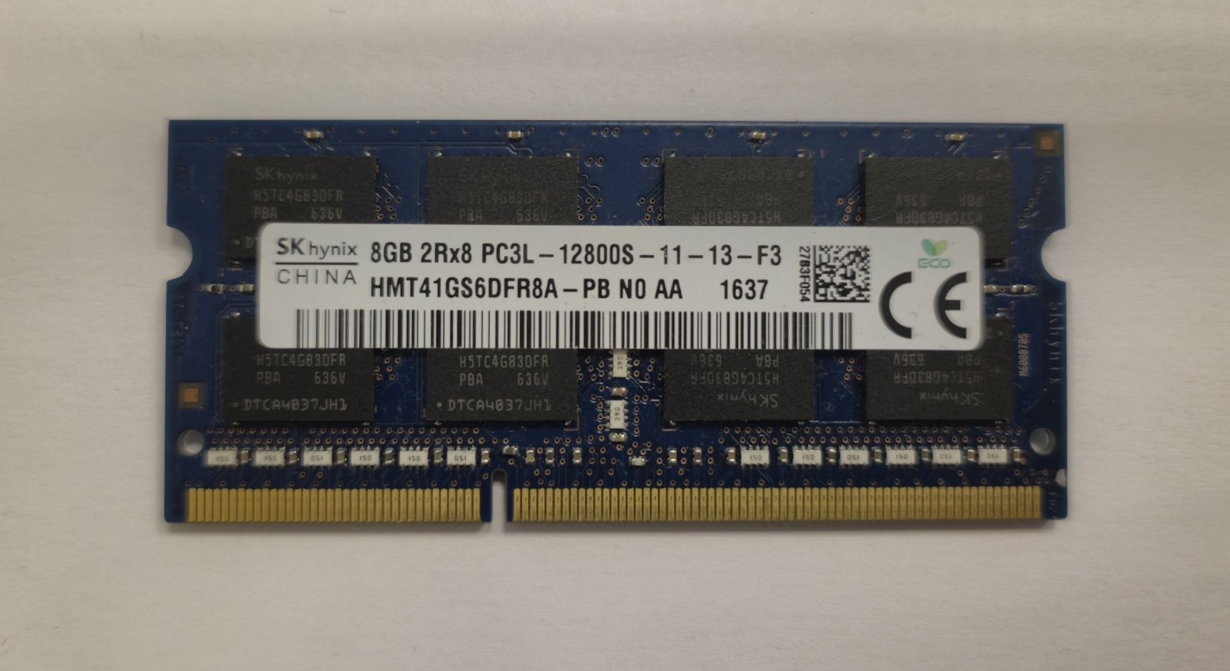 Pamięć RAM SK Hynix 8GB DDR3L 1600MHz SODIMM