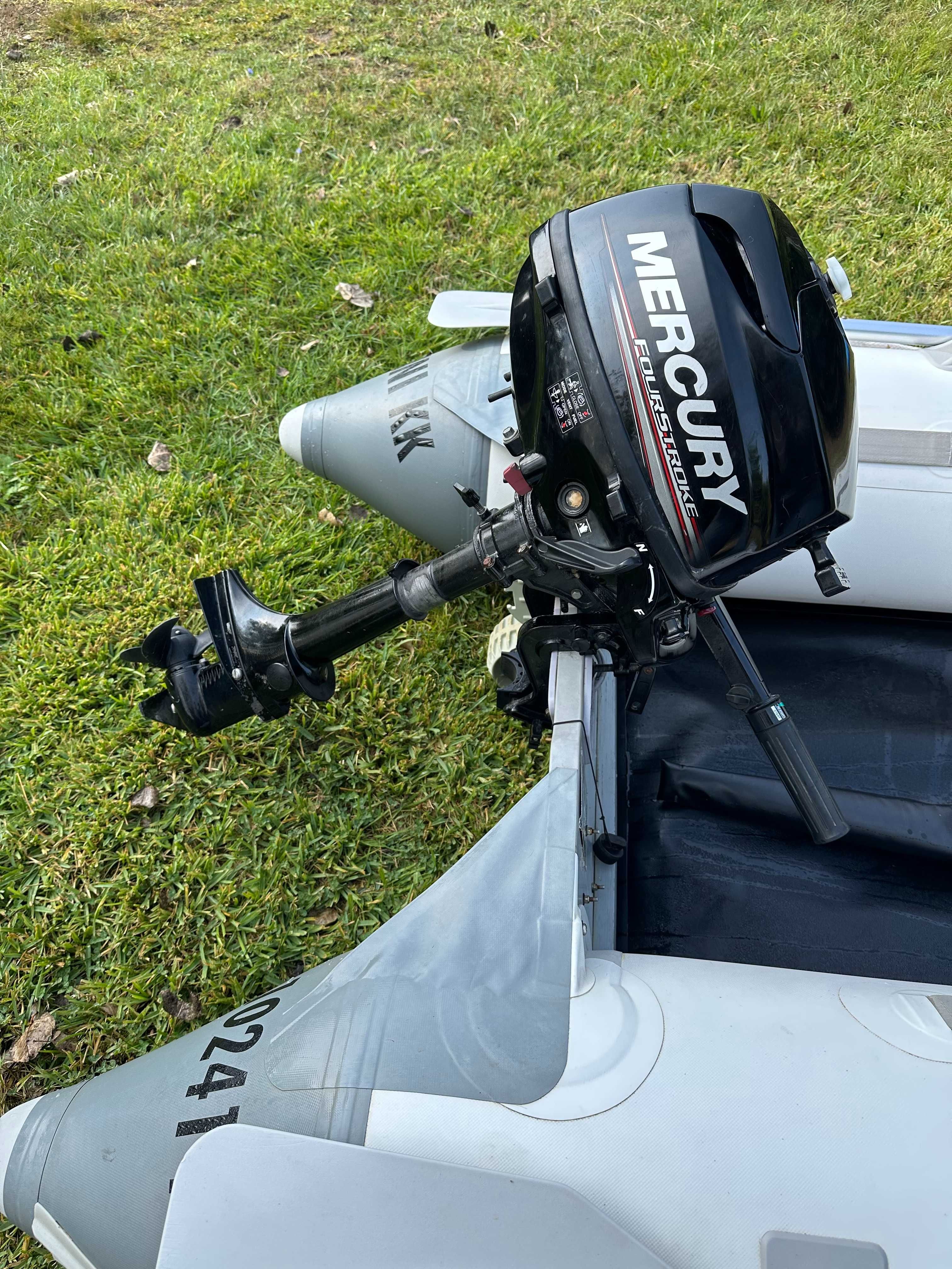 Barco Insuflável, 2,7 metros com motor Mercury 3,5Hp 4T