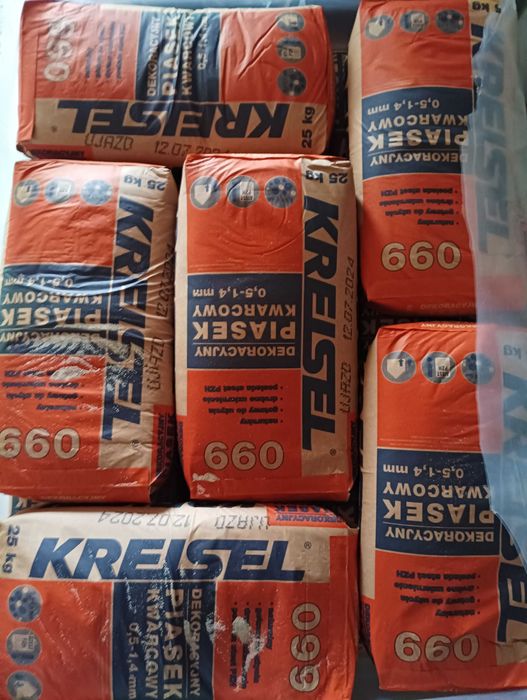 Piasek kwarcowy 25KG worek