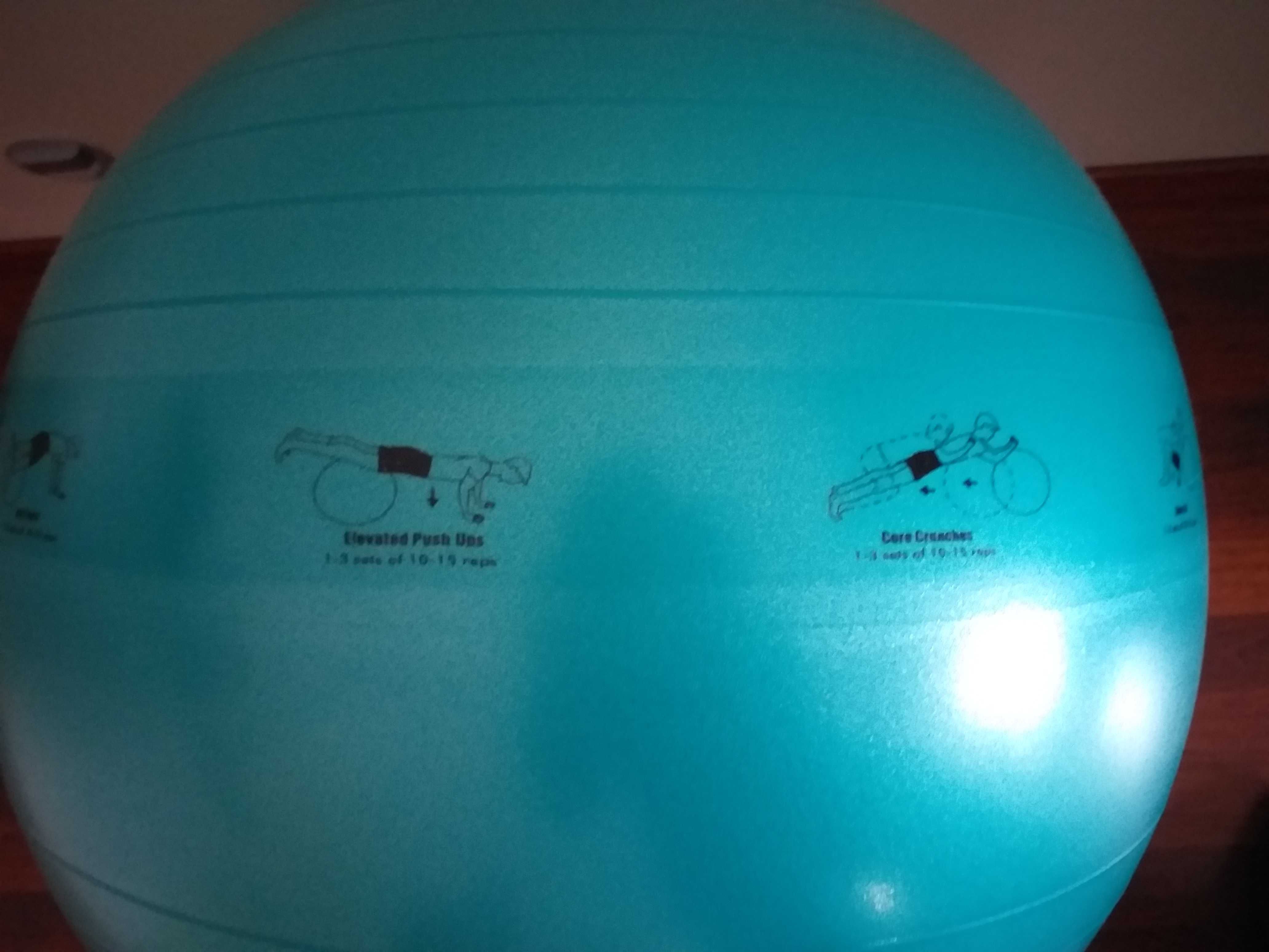Piłka rehabilitacyjna 65 cm Qmed do ćwiczeń
