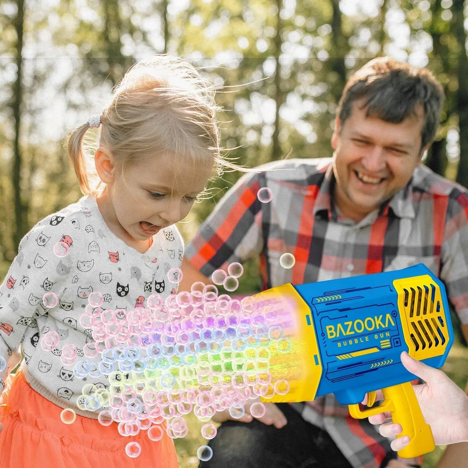 Pistolet do baniek mydlanych BAZOOKA