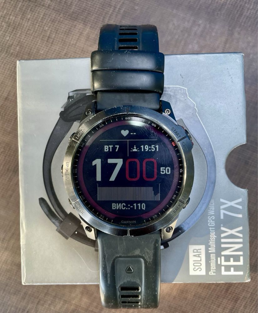 Garmin fenix 7x solar