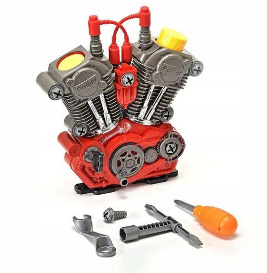 Silnik Do Rozkręcania Części Mały Mechanik Zestaw Majsterkowicza
