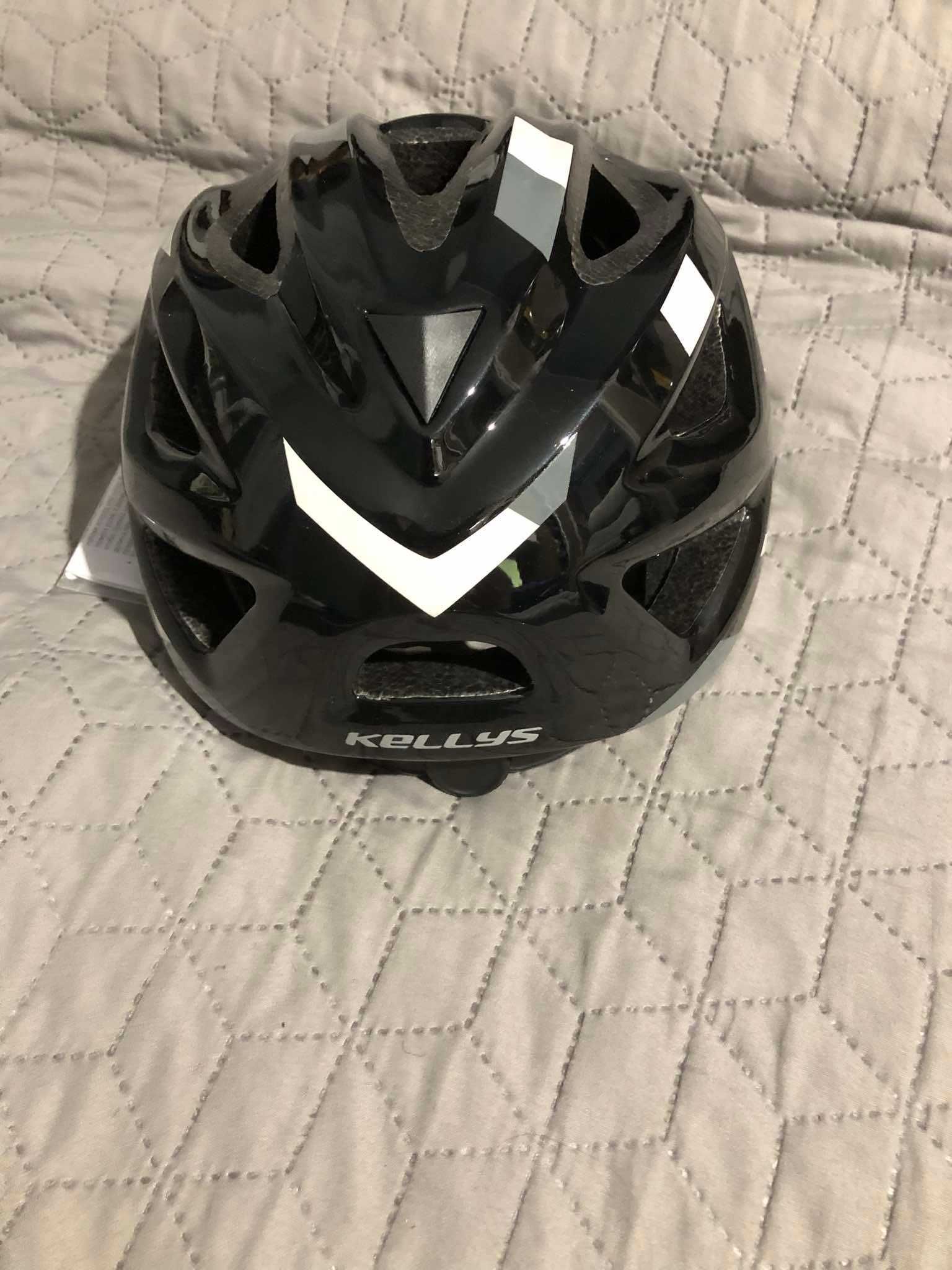 KELLYS nowy markowy kask rowerowy JESTER black-grey