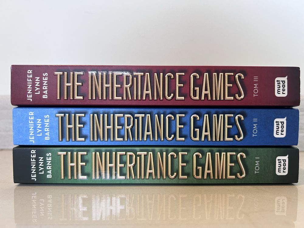 Książki 1-3  ,,The Inheritance Games” Jennifer Lynn Barnes