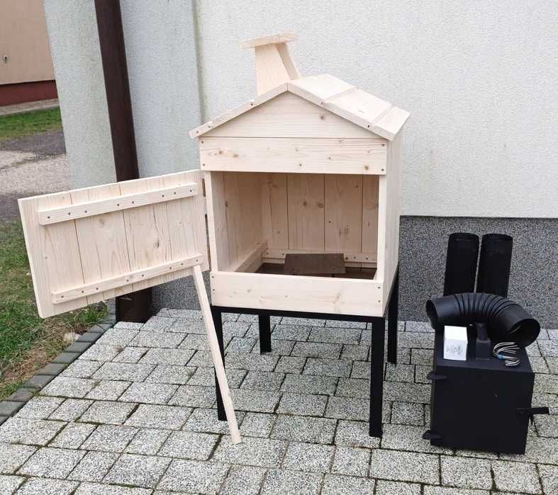 Wędzarnia ogrodowa, domowa, drewniana, wędzarnik, wędzok - zestaw