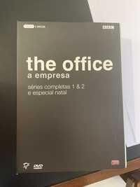 DVD Série The Office UK / A Empresa original Ricky Gervais 3 discos