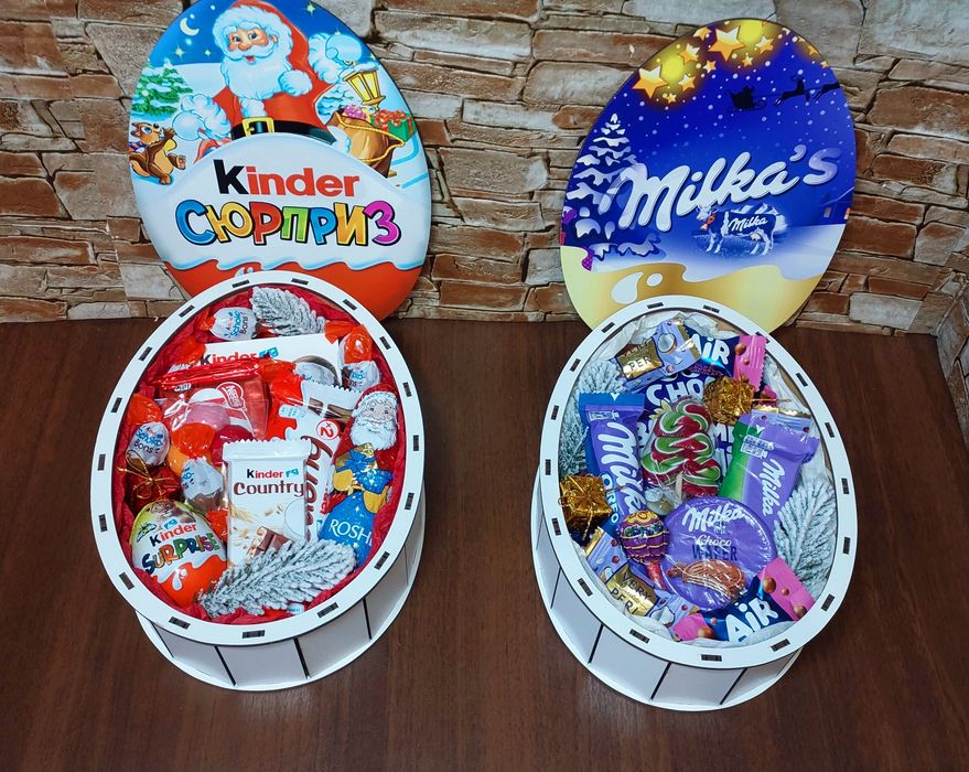 Дитячий подарунок,подарунок на Миколая,солодкі букети,новорічні